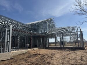 Cold-formed steel (CFS) framing brings complex architectural designs to life in this 8,500-square-foot Texas home, supporting expansive living spaces, dramatic ceilings and intricate structural connections.