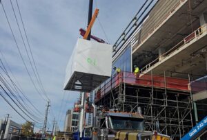 SFIA member raSmith engineered the framing and lifting systems for Cleveland Clinic’s 10,000-pound prefabricated CFS laboratory pods.